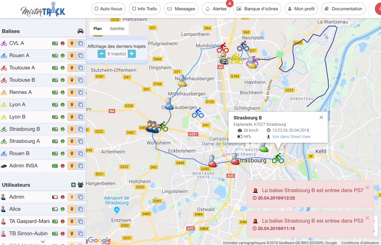 gps tracker trail running