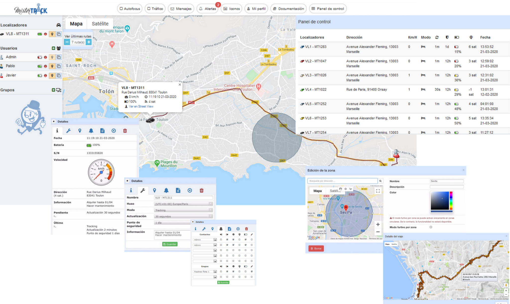 Rastreo vehícular en España : GPS para vehículos – Mister Track