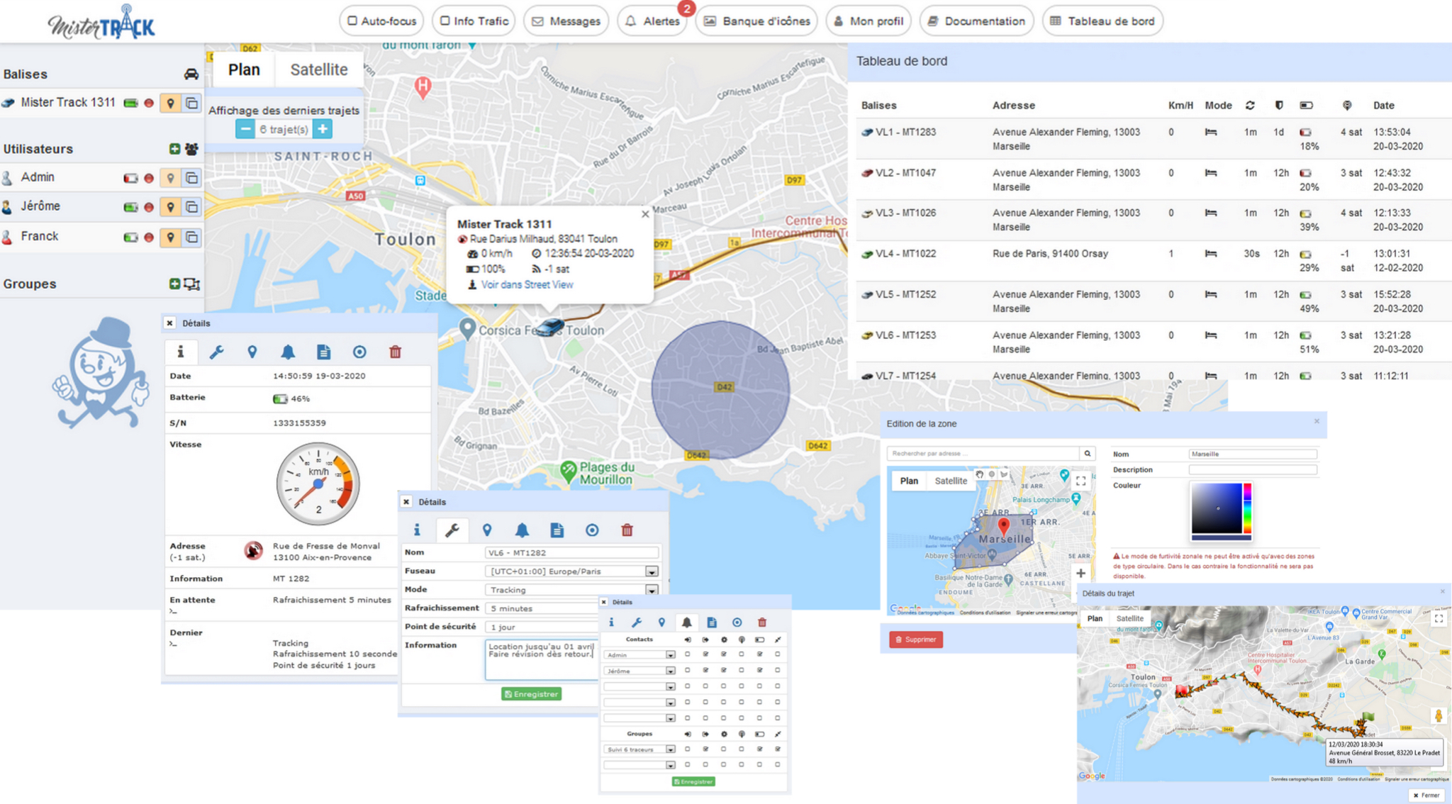 Suivi de flotte de véhicules : GPS pour véhicules – Mister Track